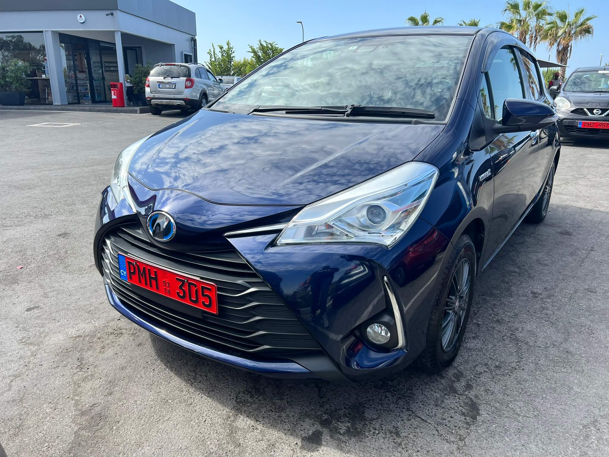 Bérelhető Toyota Vitz gépjármű Cipruson